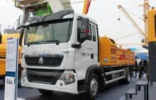 XCMG Schwing concrete pumps truck HBC10020K truck mounted concrete pump with HOWO chassis price